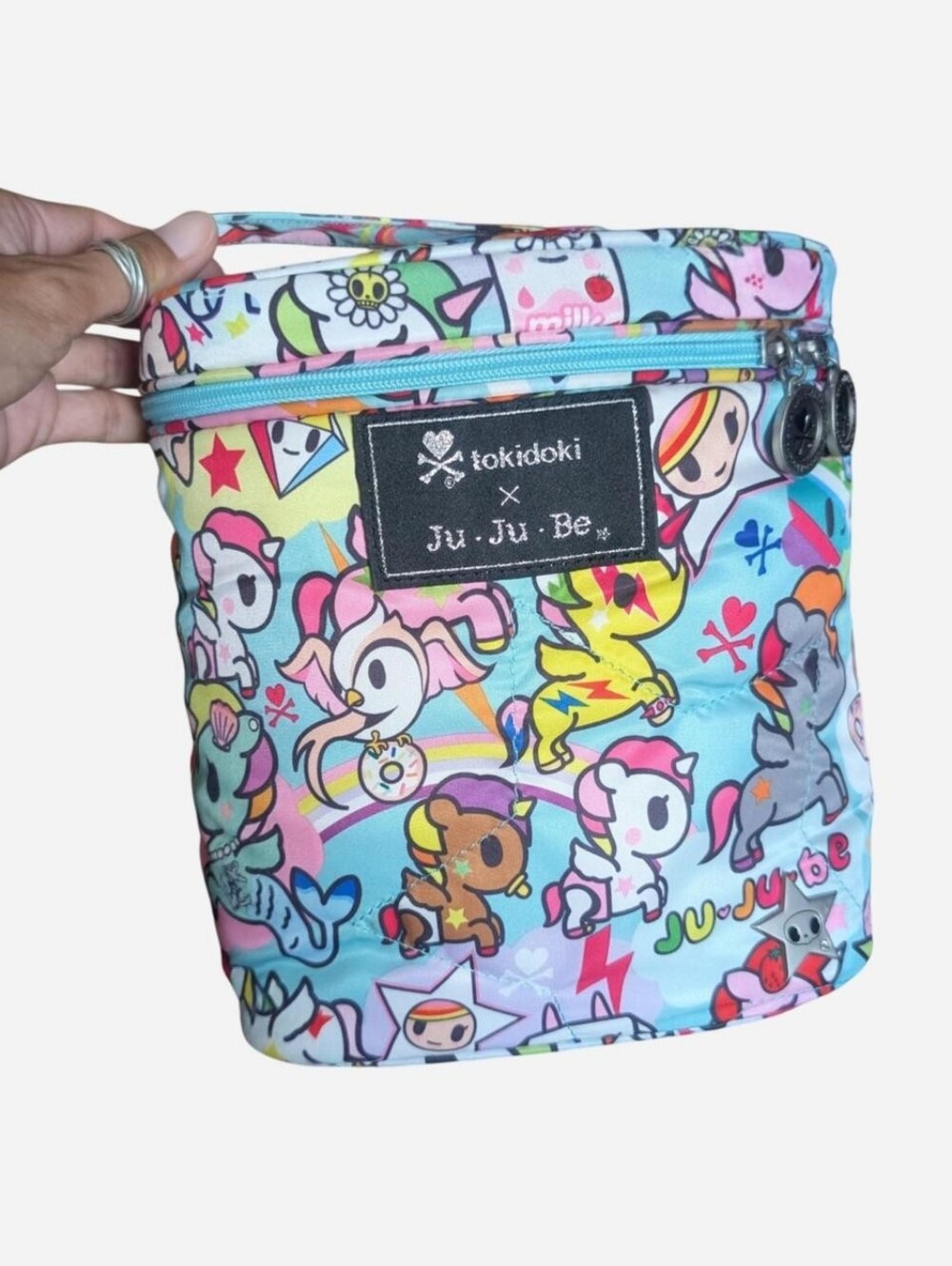 JuJuBe x Tokidoki Fuel Cell Insulated Bottle Lunch Bag box Unikiki unicorn horse